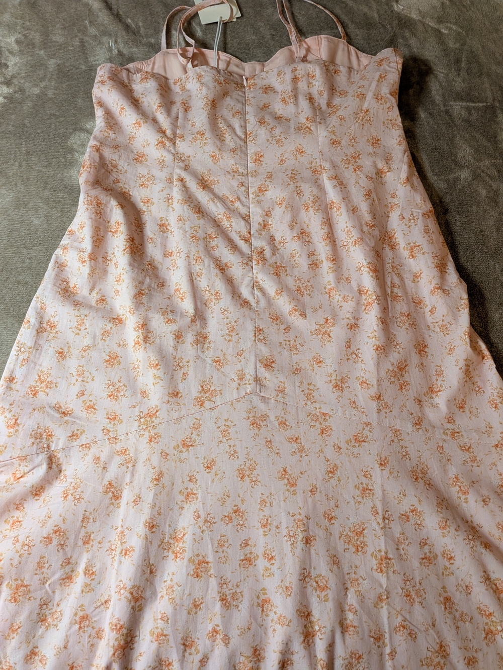 Peppermayo Floral Corset Bustier Maxi Dress NWT L - Picture 11 of 13